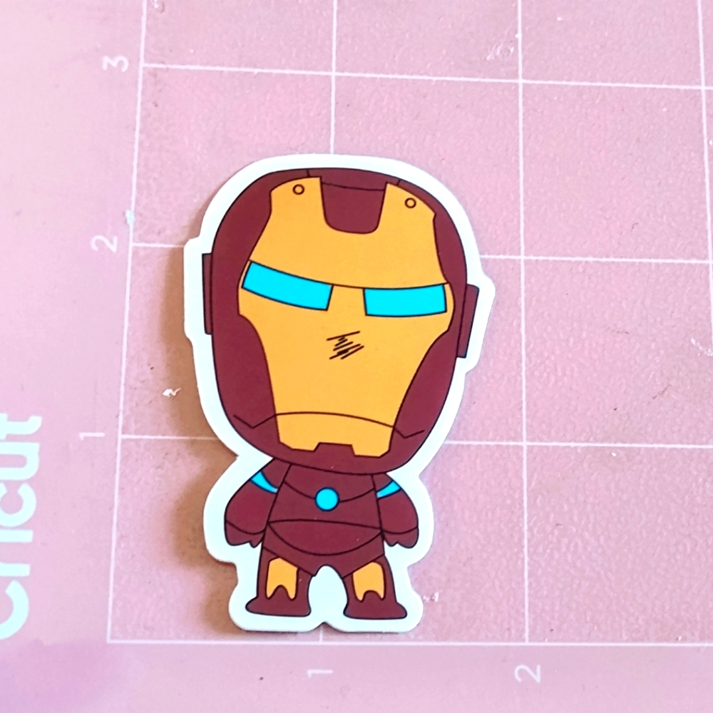 💙 Ironman Mini Superhero Vinyl Sticker Decal New
